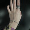 Werkstatt Munchen 5 ring combined rose bud ring M1186 PWM4